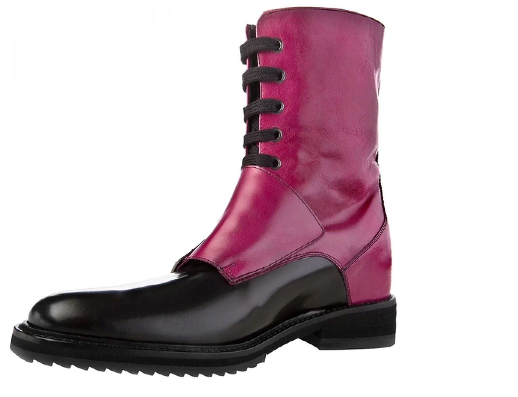  OSAKA W - ELEVATOR BOOTS IN FULL GRAIN LEATHER FROM 2.4 TO 4 INCHES