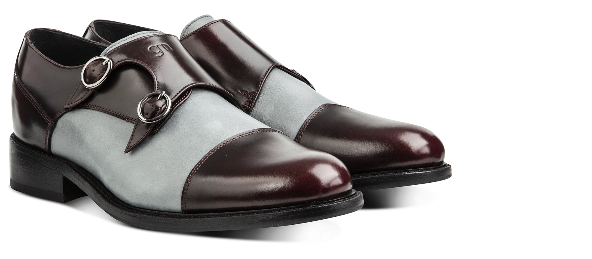 Duque - Scarpe Classiche con rialzo in Mix Pelle/Pelle Da 6 a 8 cm più alto