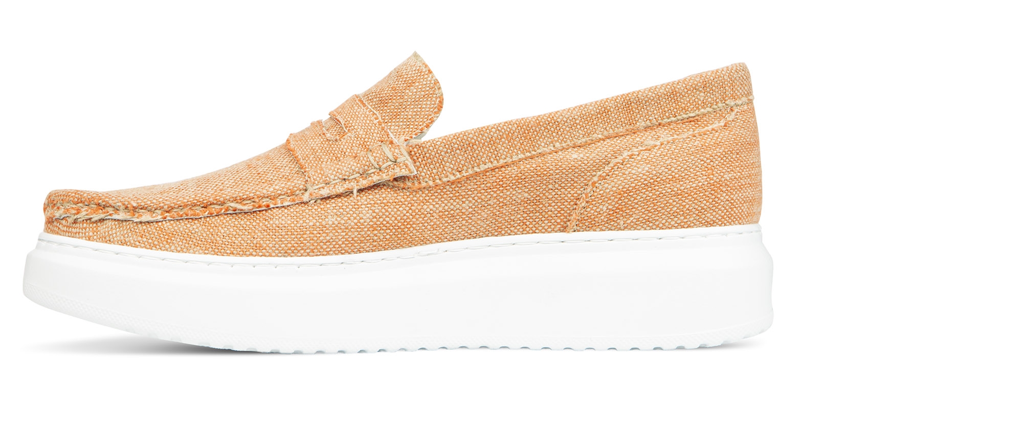Badisco - Mocassins Slip-Ons rehaussants en Tissu Jusqu'à 6,5 cm en plus