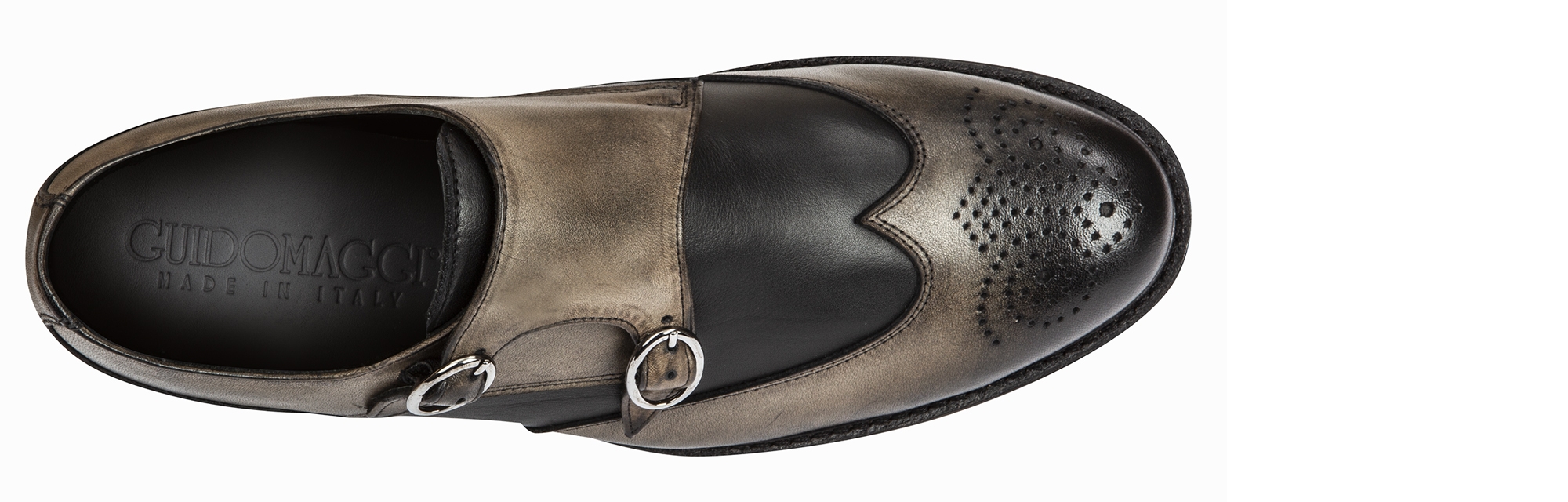 England - Classiche scarpe con rialzo in Pelle Pieno Fiore fino a 8 cm più alto