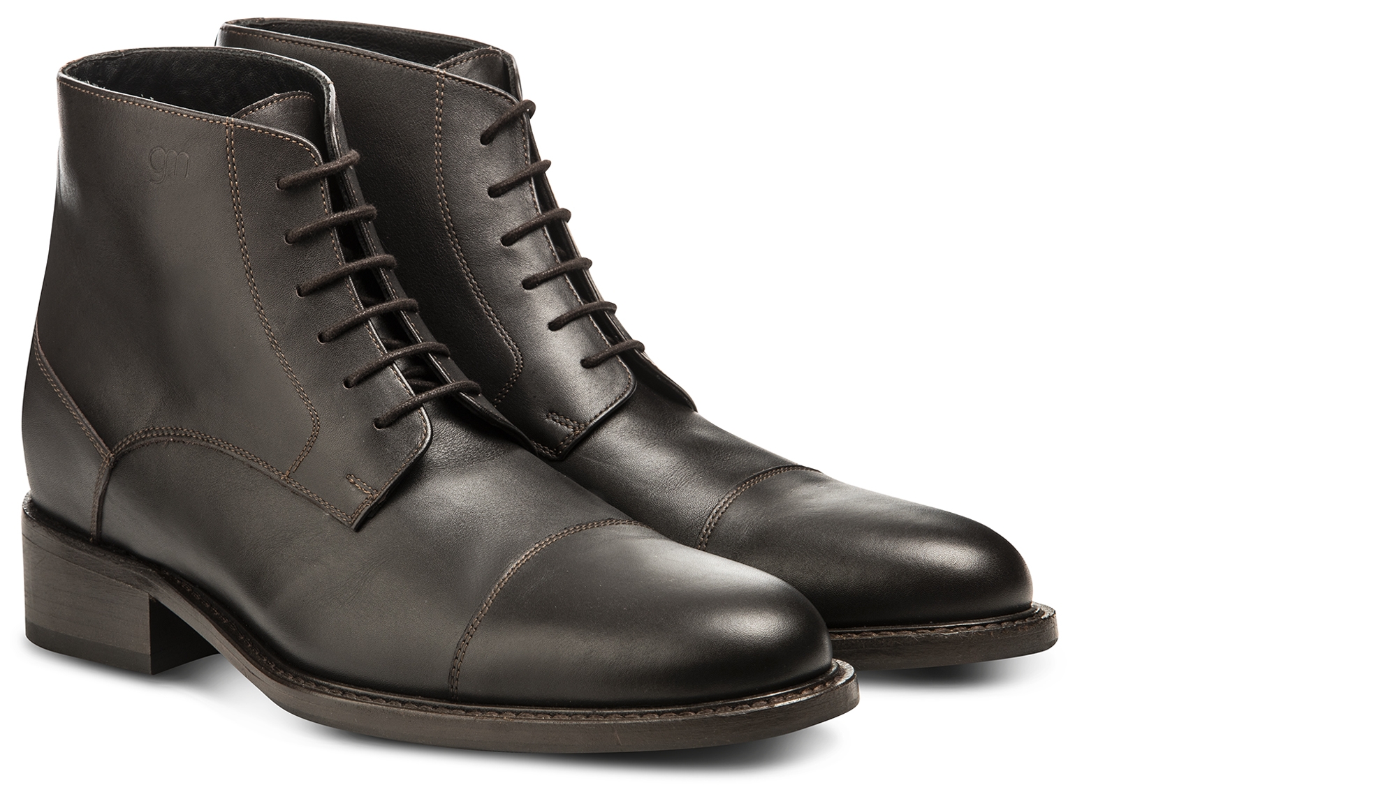 FLUMERI - scarpe rialzanti in pelle Da 6 a 8 cm più alto
