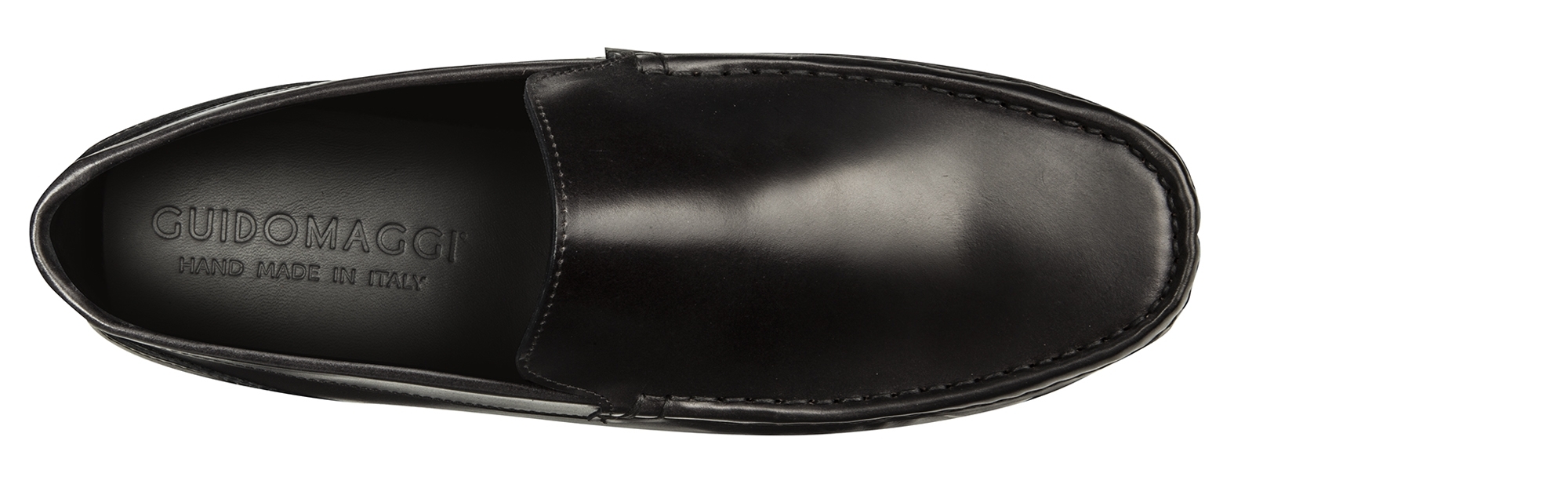Montenegro - Elevator Loafers in Shell Cordovan Leather up to 2.6 inches