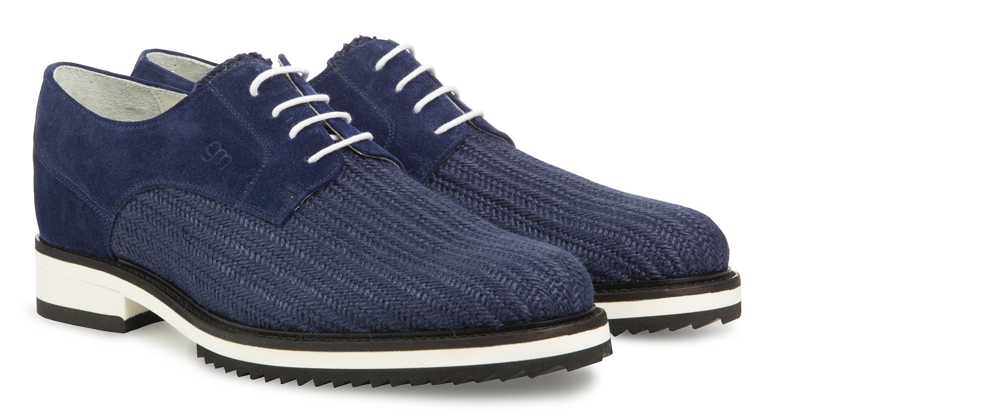 Bermuda - Elevator Shoes in Fabric from 2.4 to 3.1 inches