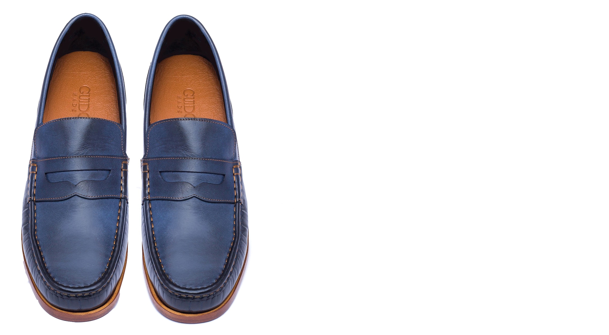 Adelaide - Elevator Loafers in Full Grain Leather up to 2.6 inches