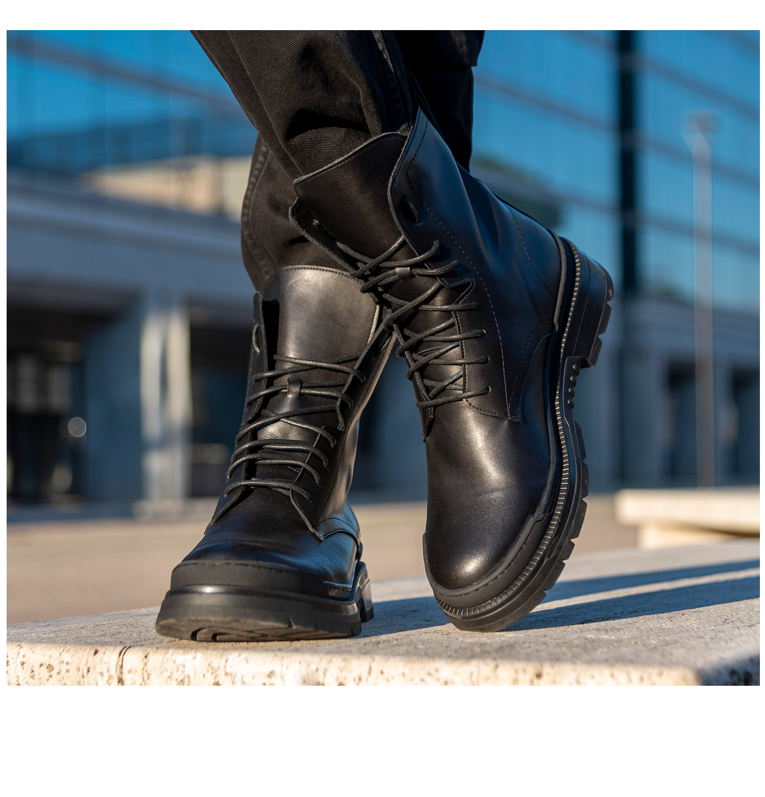 Cefalù - Stivali da uomo con rialzo in Pelle Pieno Fiore da 6 a 10 cm più alto