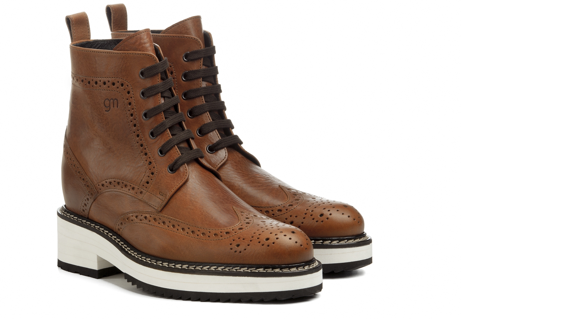 Caledon - Bottes rehaussantes en Cuir Pleine Fleur de 10 cm à 15 cm en plus