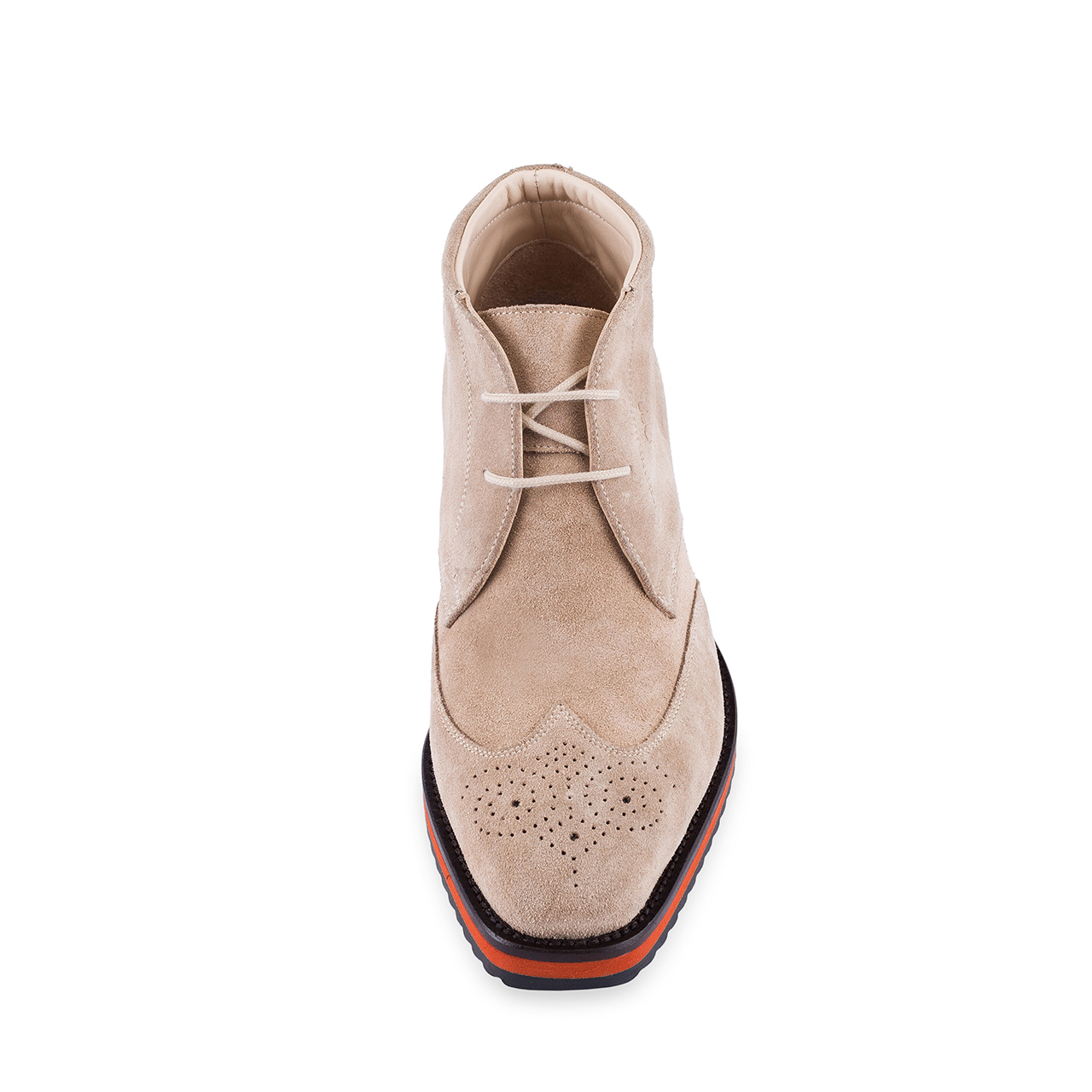 Cyprus - Elevator Boots in Suede Leather from 2.4 to 3.1 inches