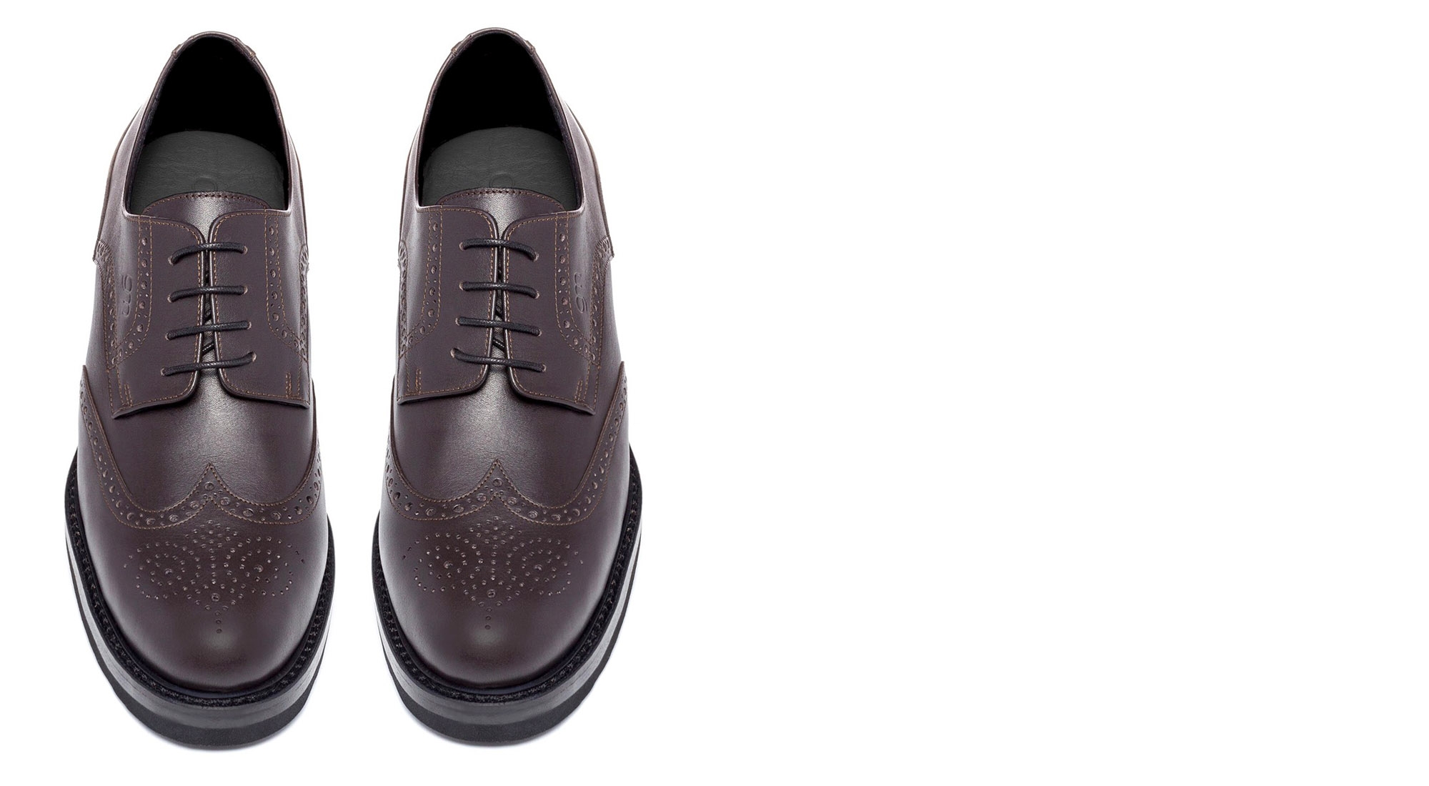Bristol - Elevator Shoes in Full Grain Leather from 2.4 to 3.1 inches