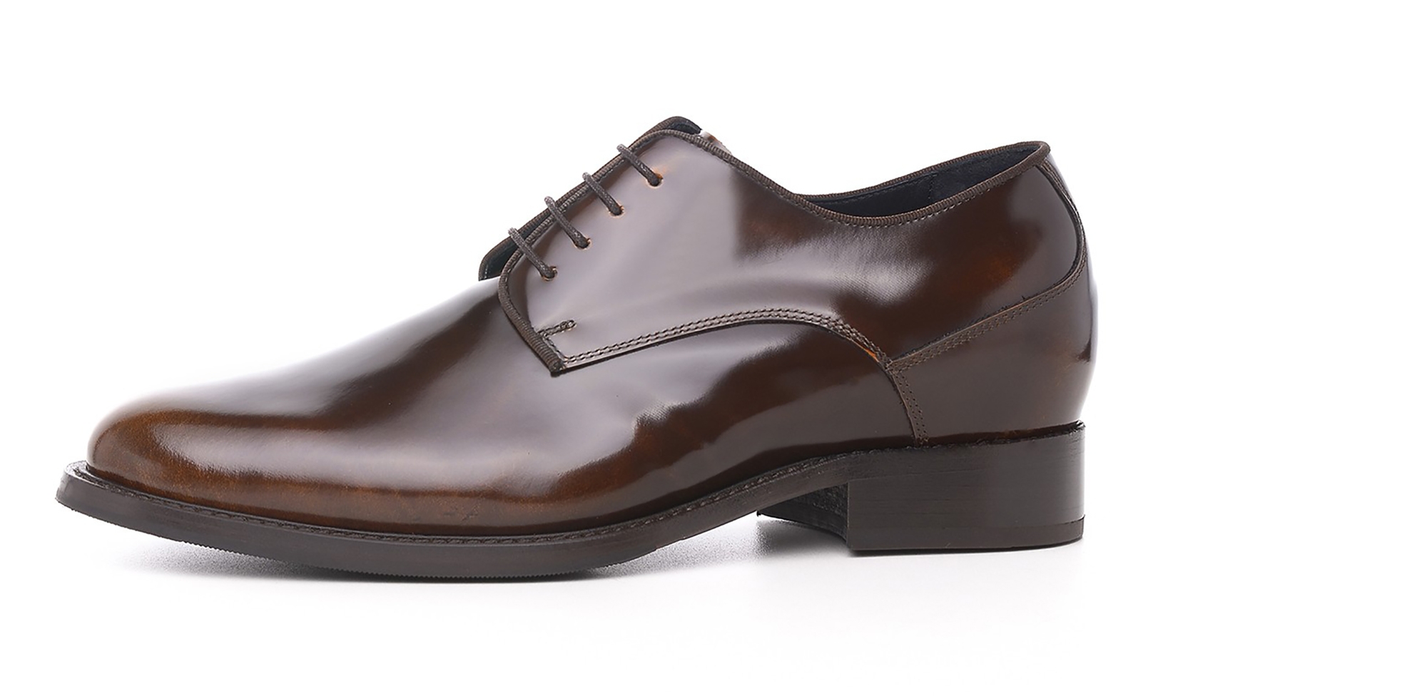Ancona - Elevator Dress Shoes in Brushed Leather from 2.4 to 3.1 inches 