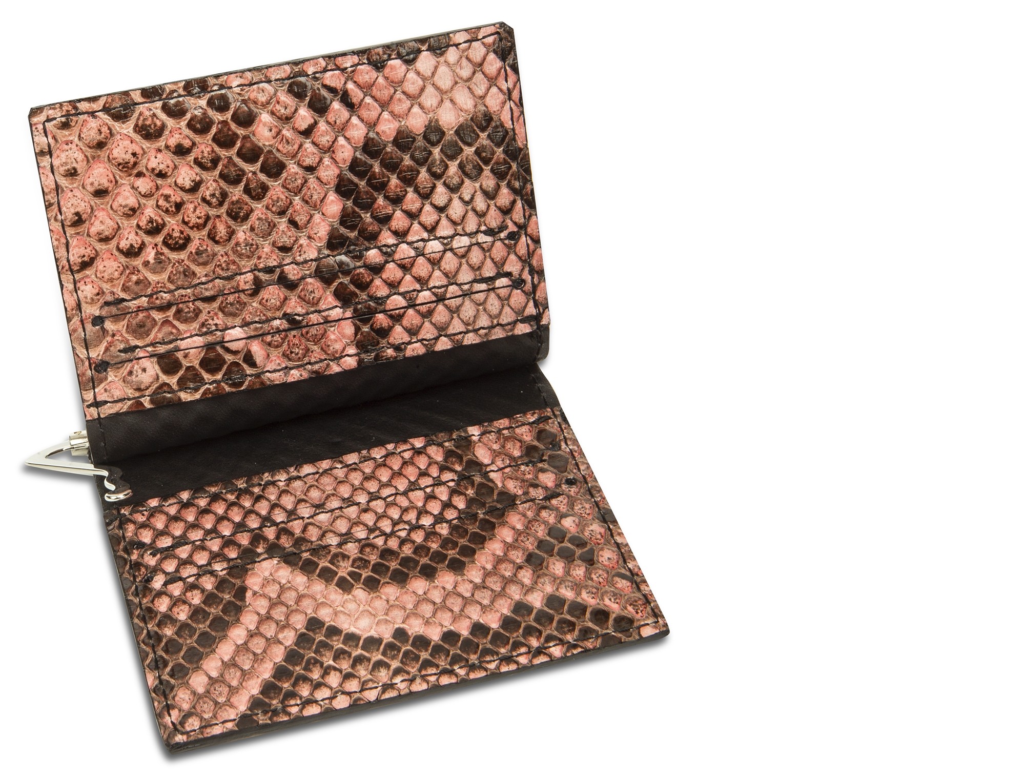 Barry - Money clip in alligator Leather