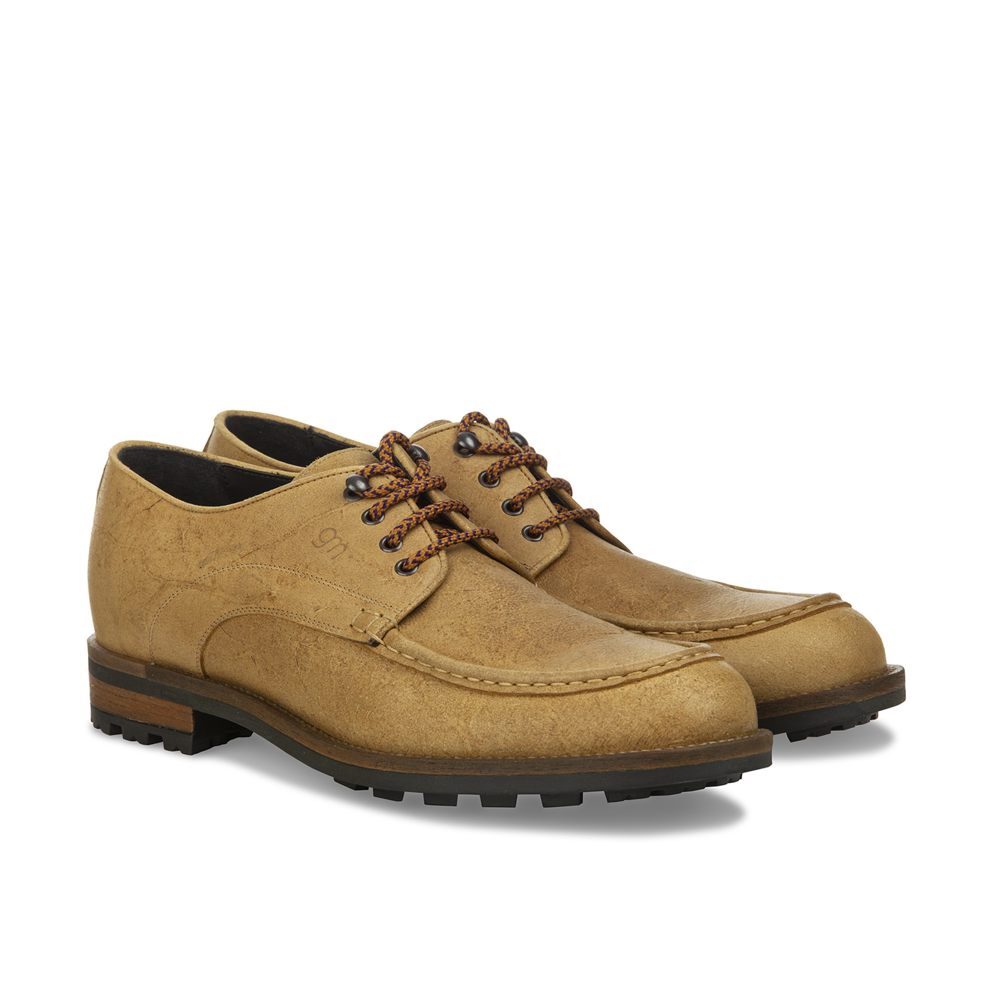 Cabanas - Elevator shoes in Full Grain Leather from 2.4 to 4 inches