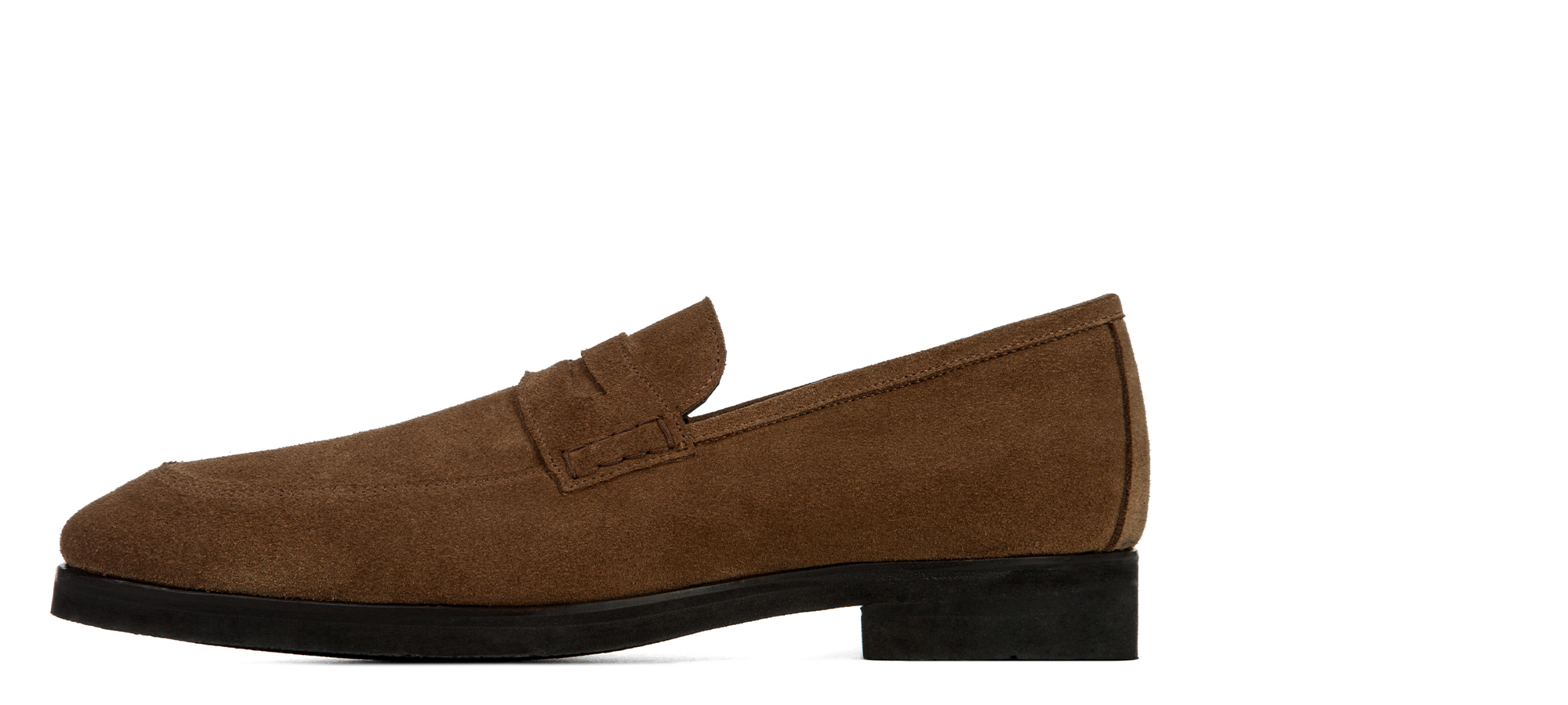 Brisighella - Mocassini con rialzo interno da uomo in Pelle Scamosciata fino a 6,5 cm più alto