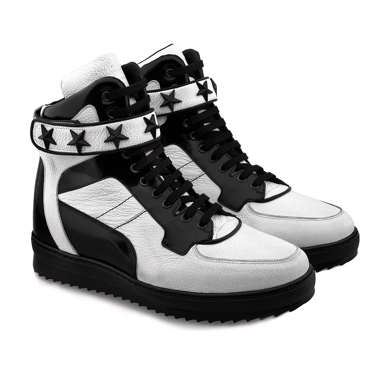 Canada - Elevator Sneakers in Mix of leathers from 2.4 to 4 inches