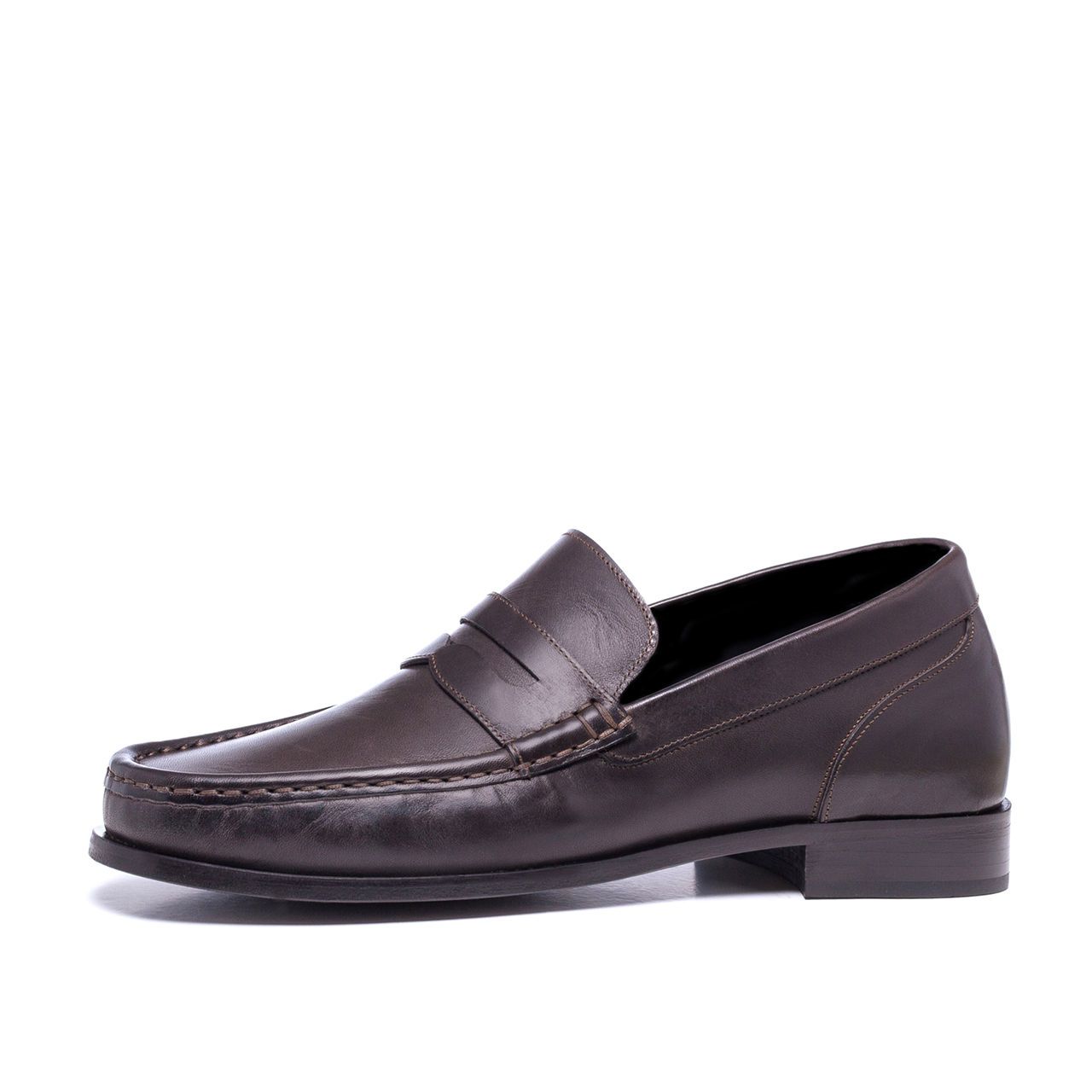 Samarcanda - Mocassins rehaussants en Cuir Cordovan jusqu'à 6 cm en plus