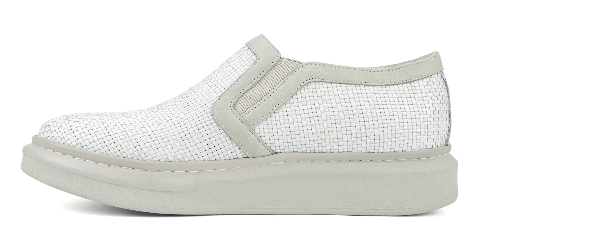 Cala di Volpe -Slip-on con rialzo in Mix Pelle fino a 6 cm più alto