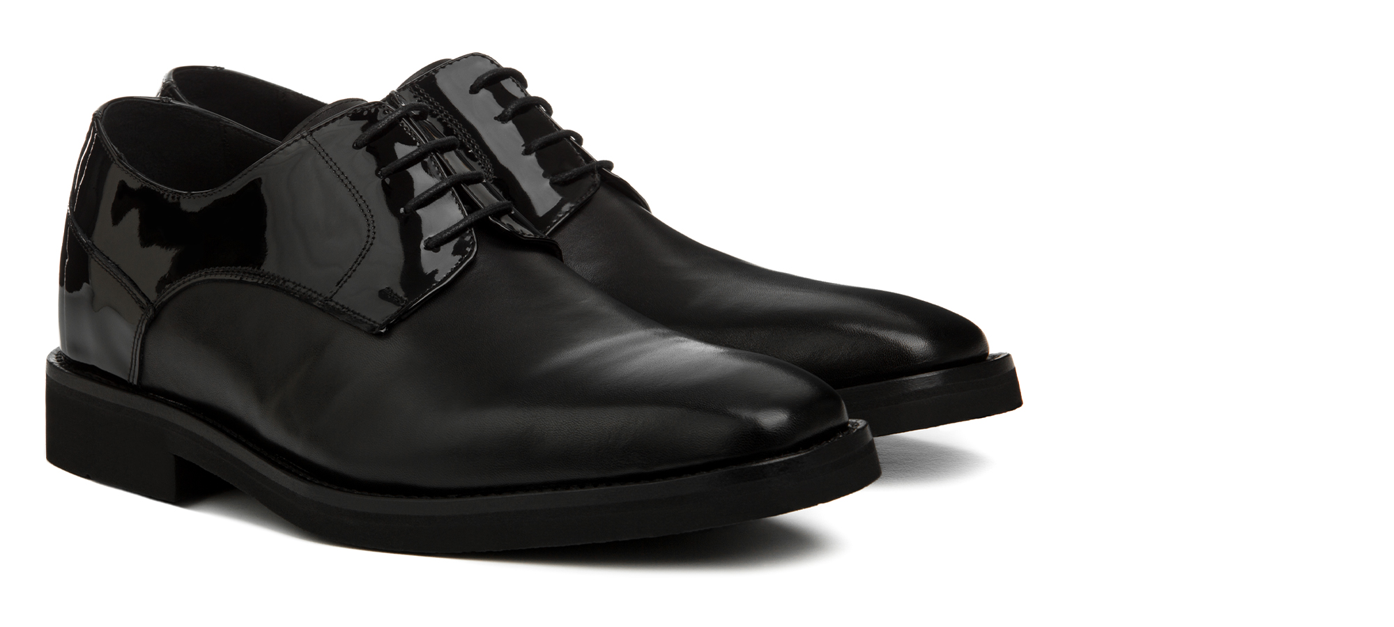 Anghiari - Scarpe Classiche con rialzo interno in Pelle Spazzolato da 6 a 8 cm più alto