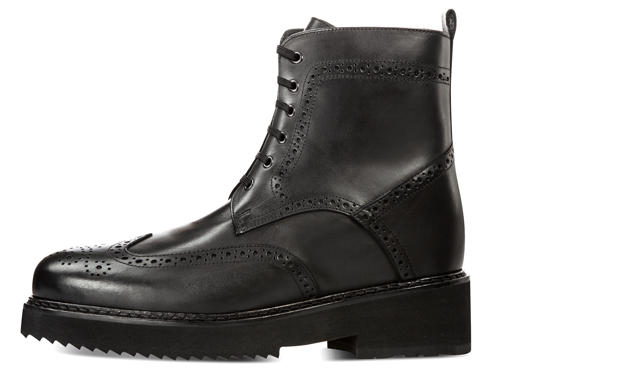 Asia - Elevator Boots in Full Grain Leather from 4 to 6 inches