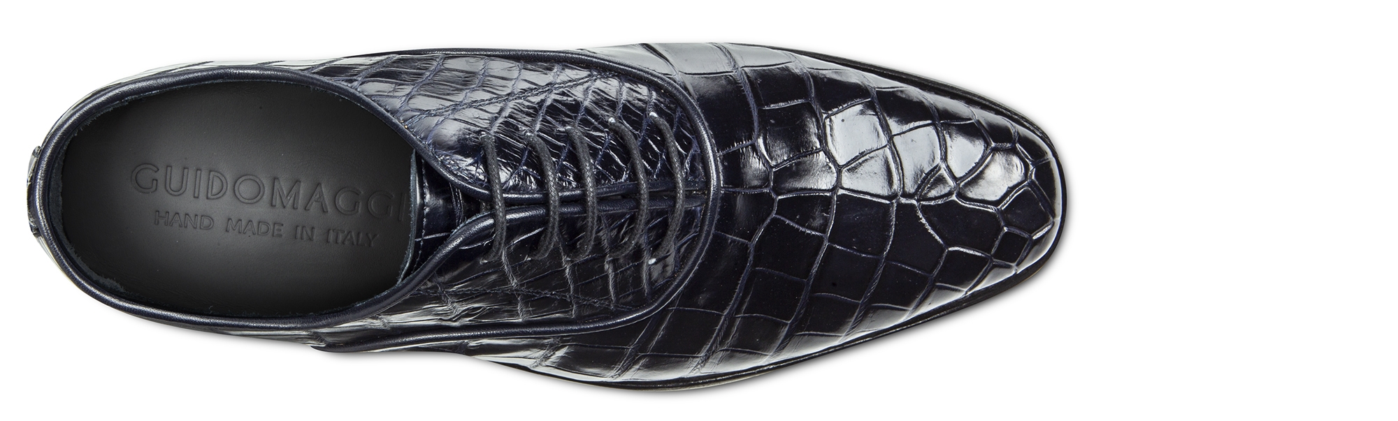 Barsat - Elevator Shoes in Crocodile Leather from 2.4 to 3.1 inches