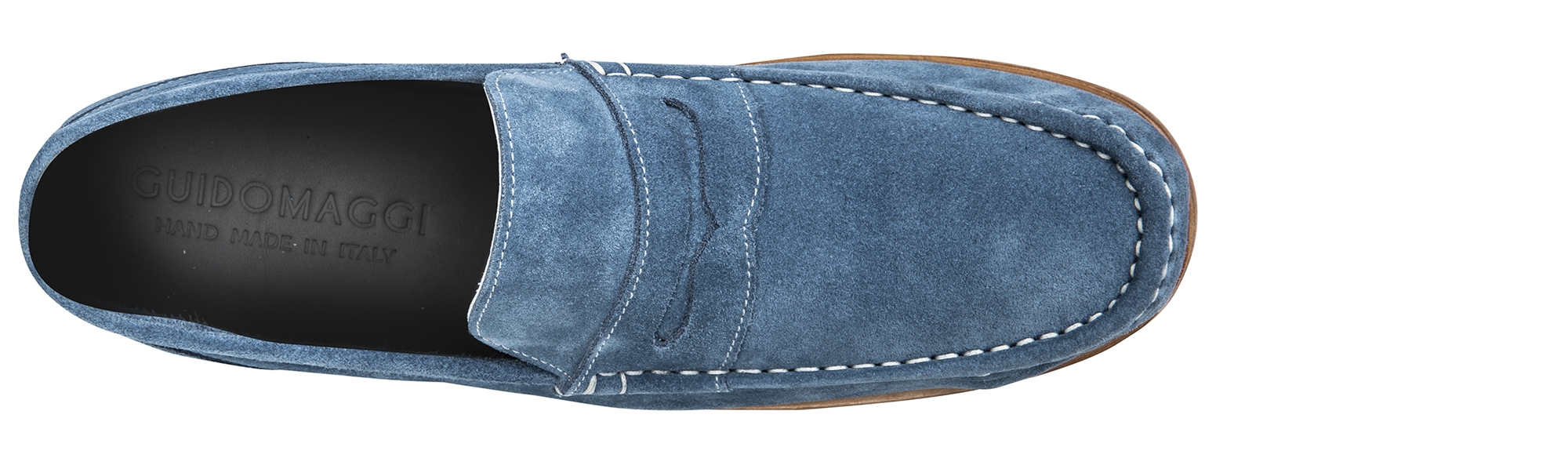  Peru - Elevator Loafers in Leather/fabric mix up to 2.6 inches