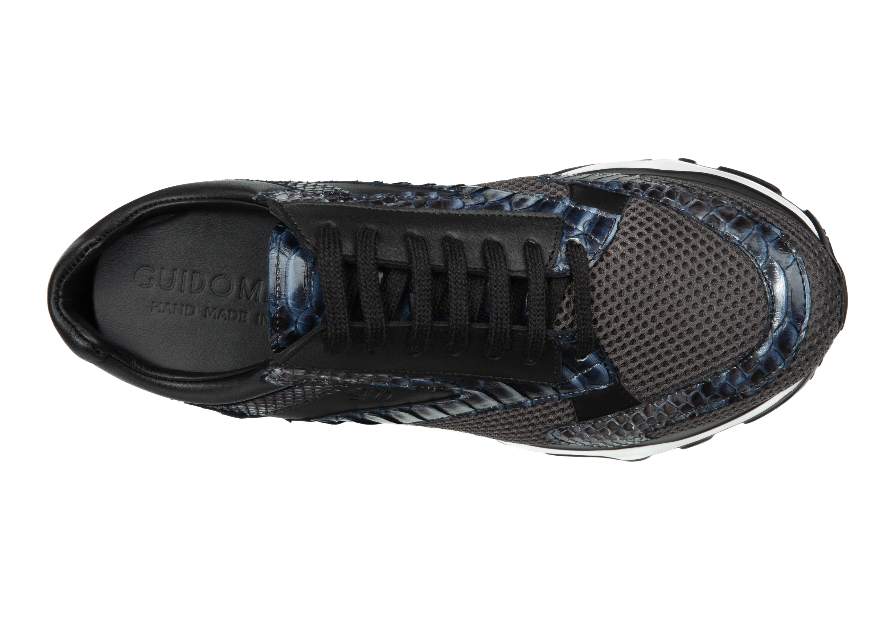 Bigfork - Elevator Sneakers in Mix of leathers up to 4.3 inches