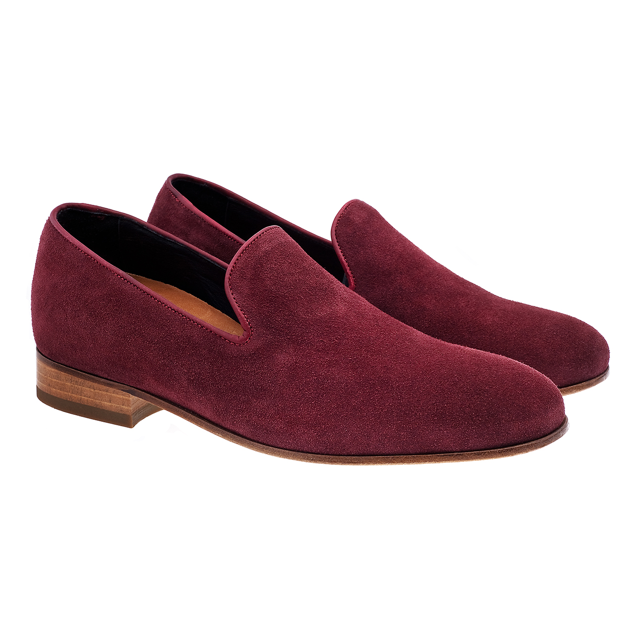  Porto Cervo - Elevator Loafers in Suede Leather up to 2.6 inches