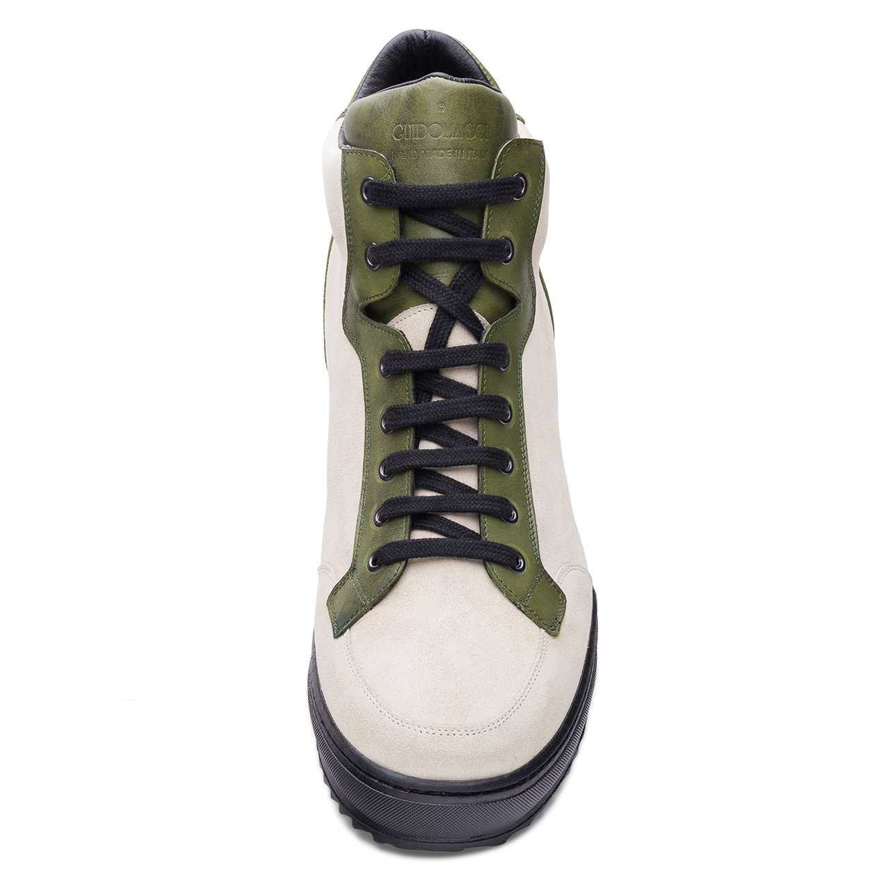 Beirut - Elevator Sneakers in Mix of leathers from 2.4 to 4 inches
