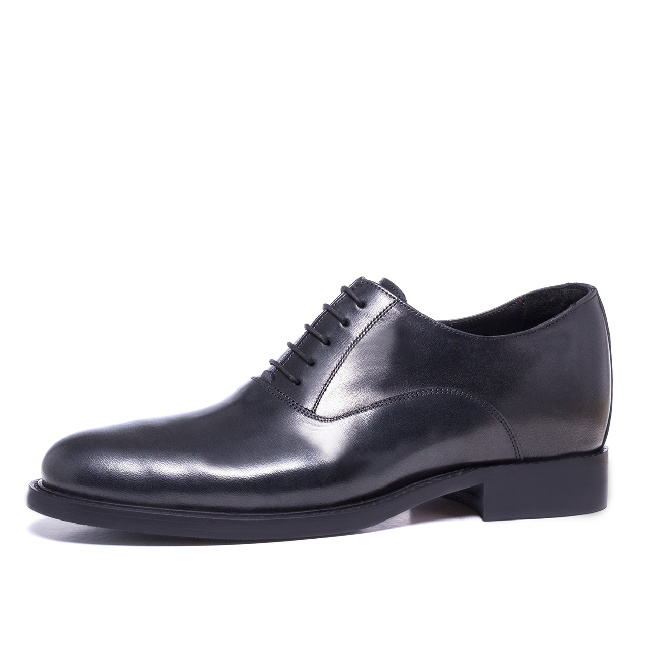 Rue Saint-Honoré - Elevator Shoes in Cordovan Leather from 2.4 to 3.1 inches