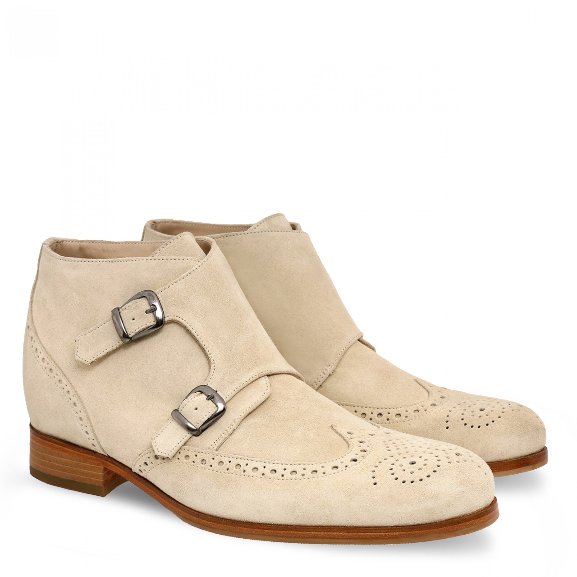 Chile - Elevator Boots in Full Grain Leather from 2.4 to 3.1 inches