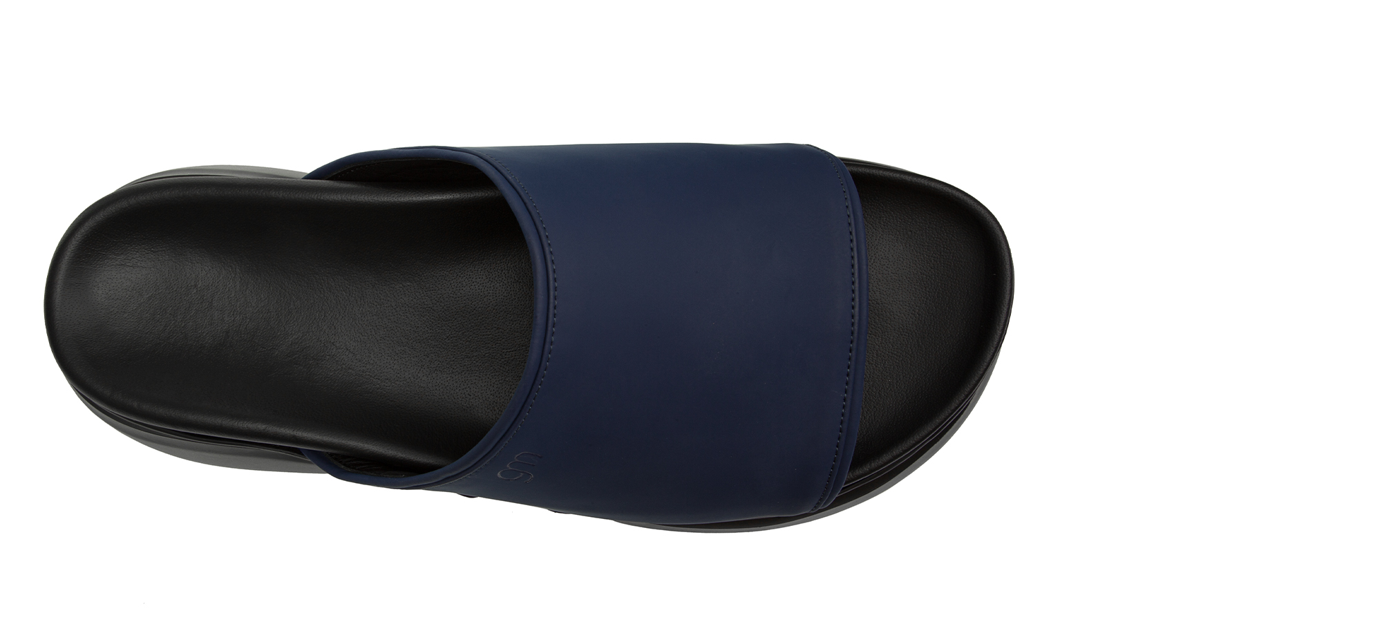 Flicudi - Sandali con rialzo da uomo in Pelle Effetto Gommato fino a 6 cm più alto