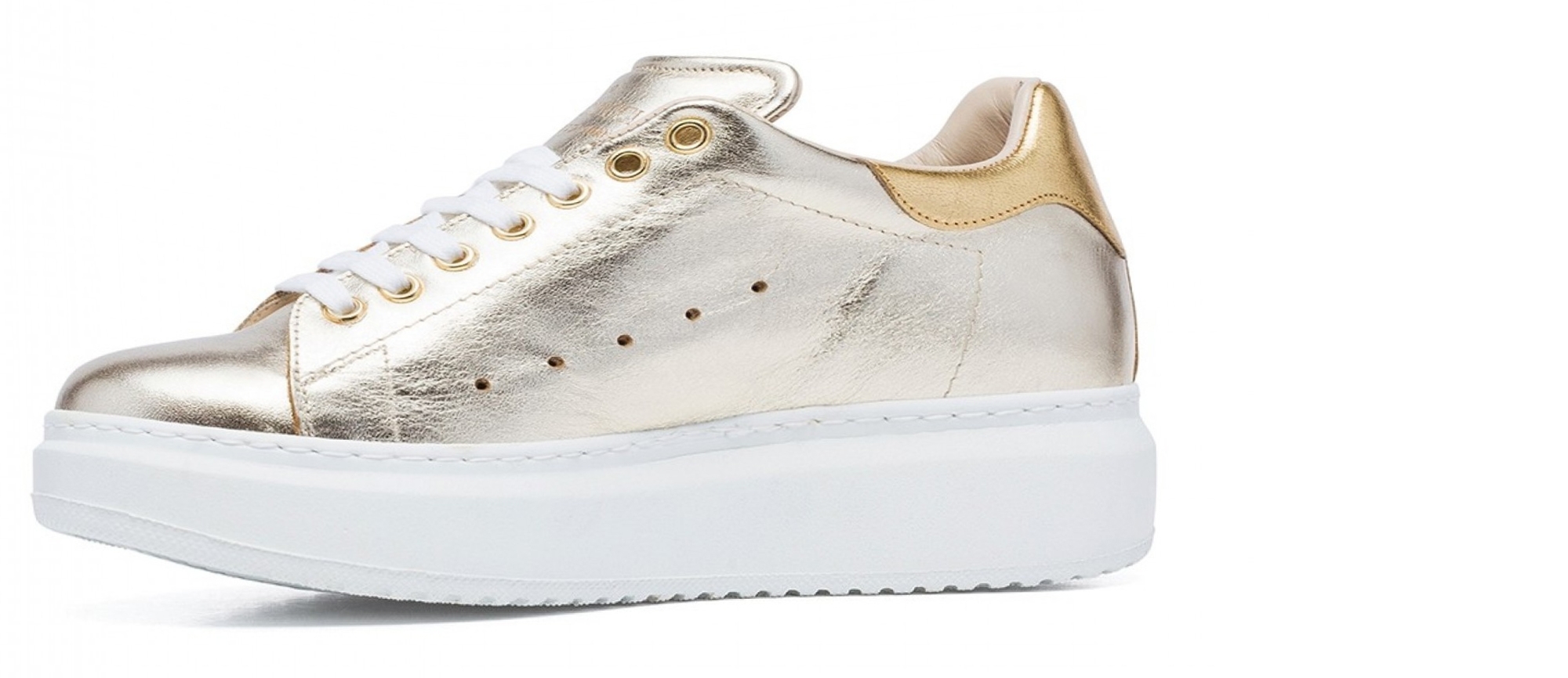 Guangzhou W - Baskets rehaussantes pour Femmes en Cuir Pleine Fleur de 6 à 8 cm en plus