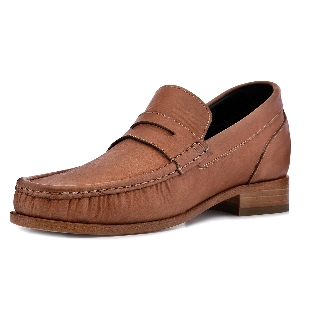 Brazil - Mocassini con rialzo interno da uomo in Pieno Fiore Fino a 6 cm più alto