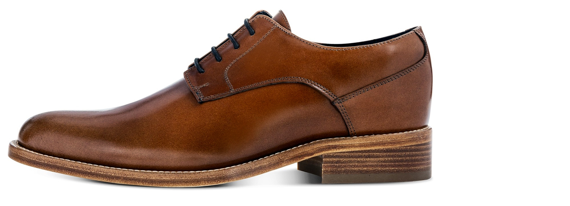 Rossmore - Elevator Dress Shoes in Shell Cordovan Leather from 2.4 to 3.1 inches