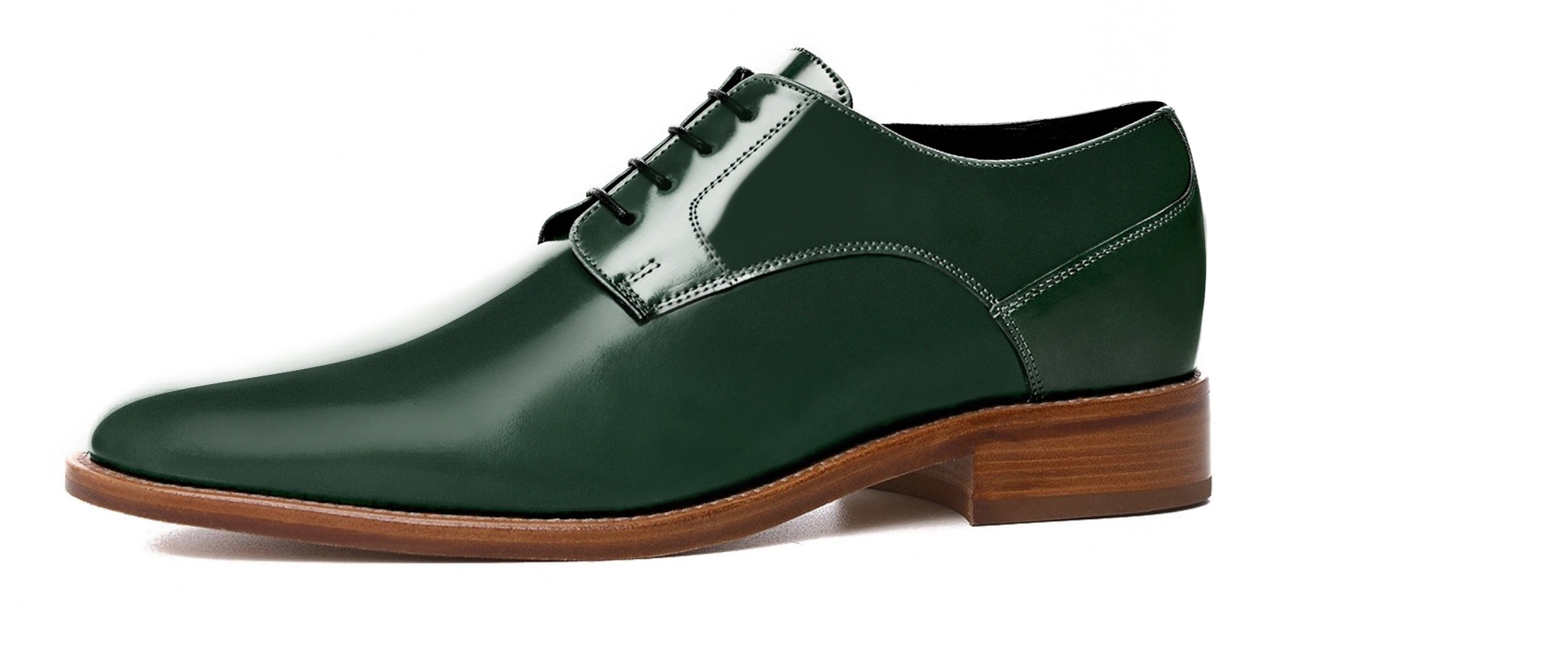 CLUNY - Classiques chaussures rehaussantes en Cuir de 6 cm à 8 cm en plus