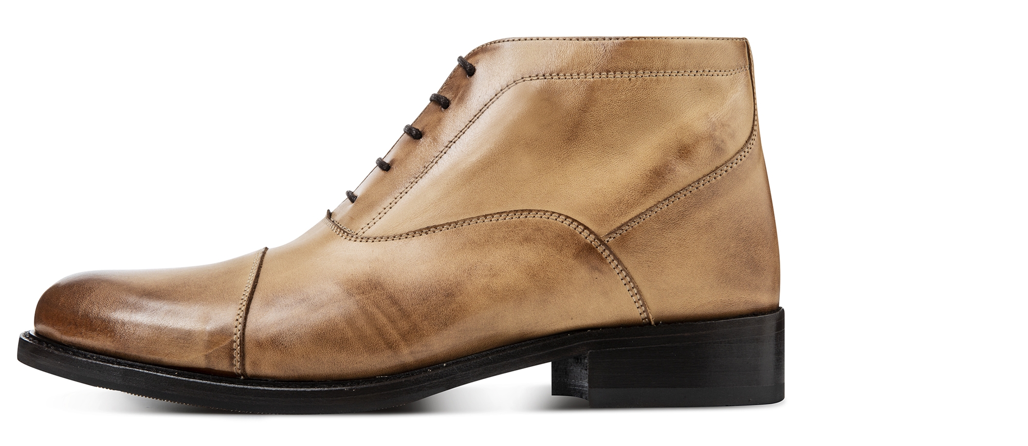 ADRAD - SCARPE CON RIALZO IN PELLE DA 6 A 8 CM PIÙ ALTO