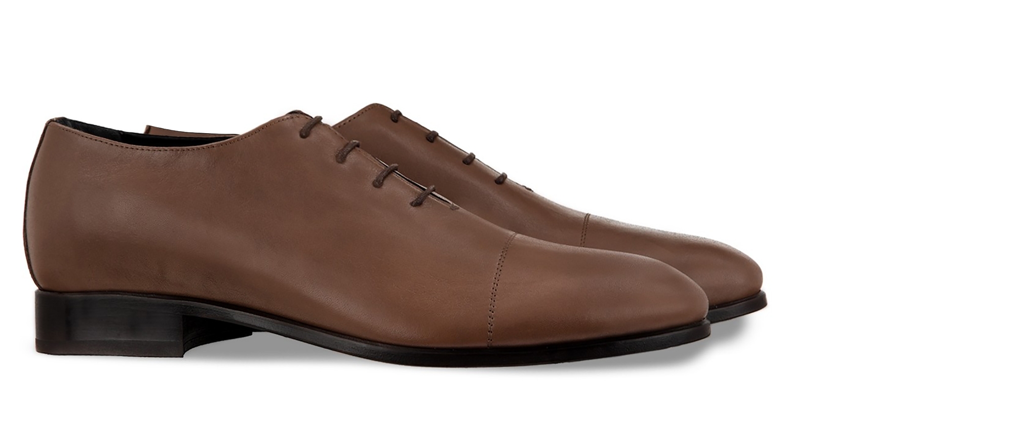 Sharja - Classiques chaussures rehaussantes en Cuir Pleine Fleur jusqu'à 6 cm en plus