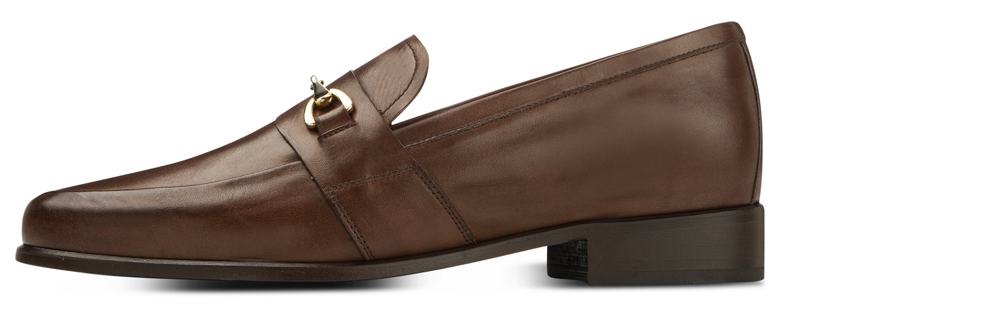 Amiens - Mocassins rehaussants en Cuir Pleine Fleur jusqu'à 6,5 cm en plus