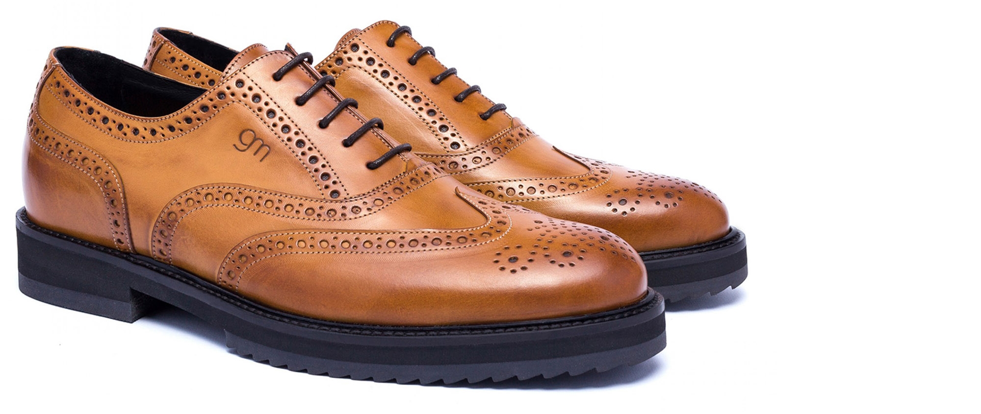 Arno - Elevator Shoes in Full Grain Leather from 2.4 to 3.1 inches