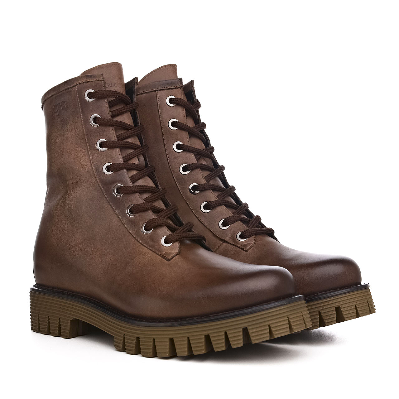 Brentwood - Elevator Boots in Full Grain Leather from 2.4 to 4 inches