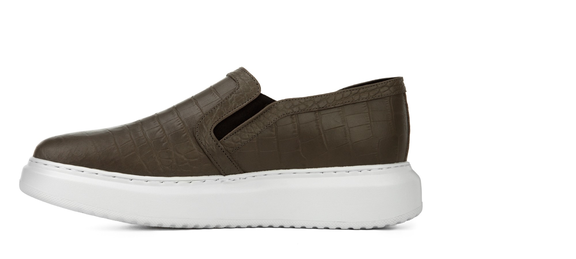 Bournemouth - Sneakers con rialzo in Pelle Pieno Fiore Stampato fino a 6,5 cm più alto