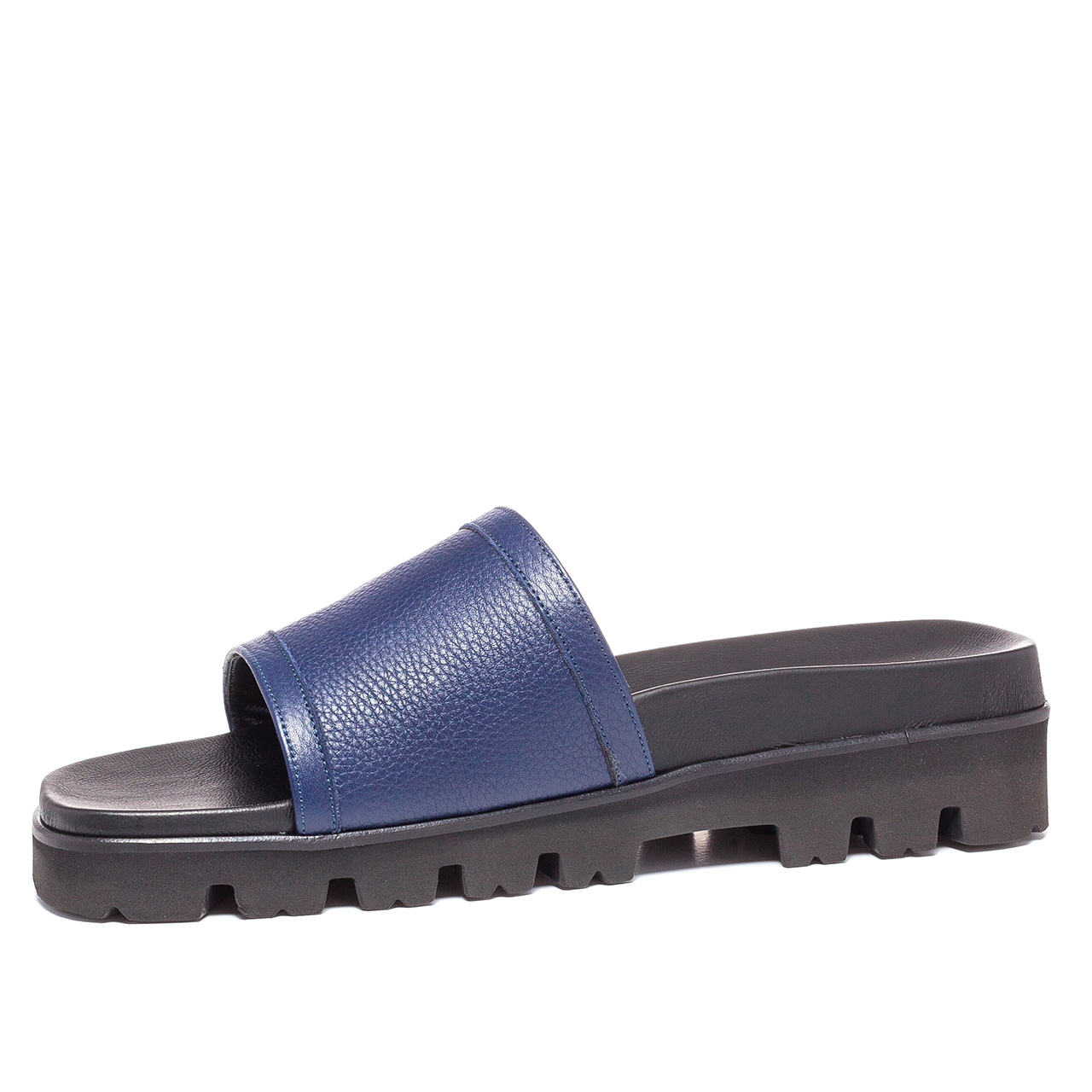 Cancún - Elevator Sandals in Full grain Leather up to 2 inches