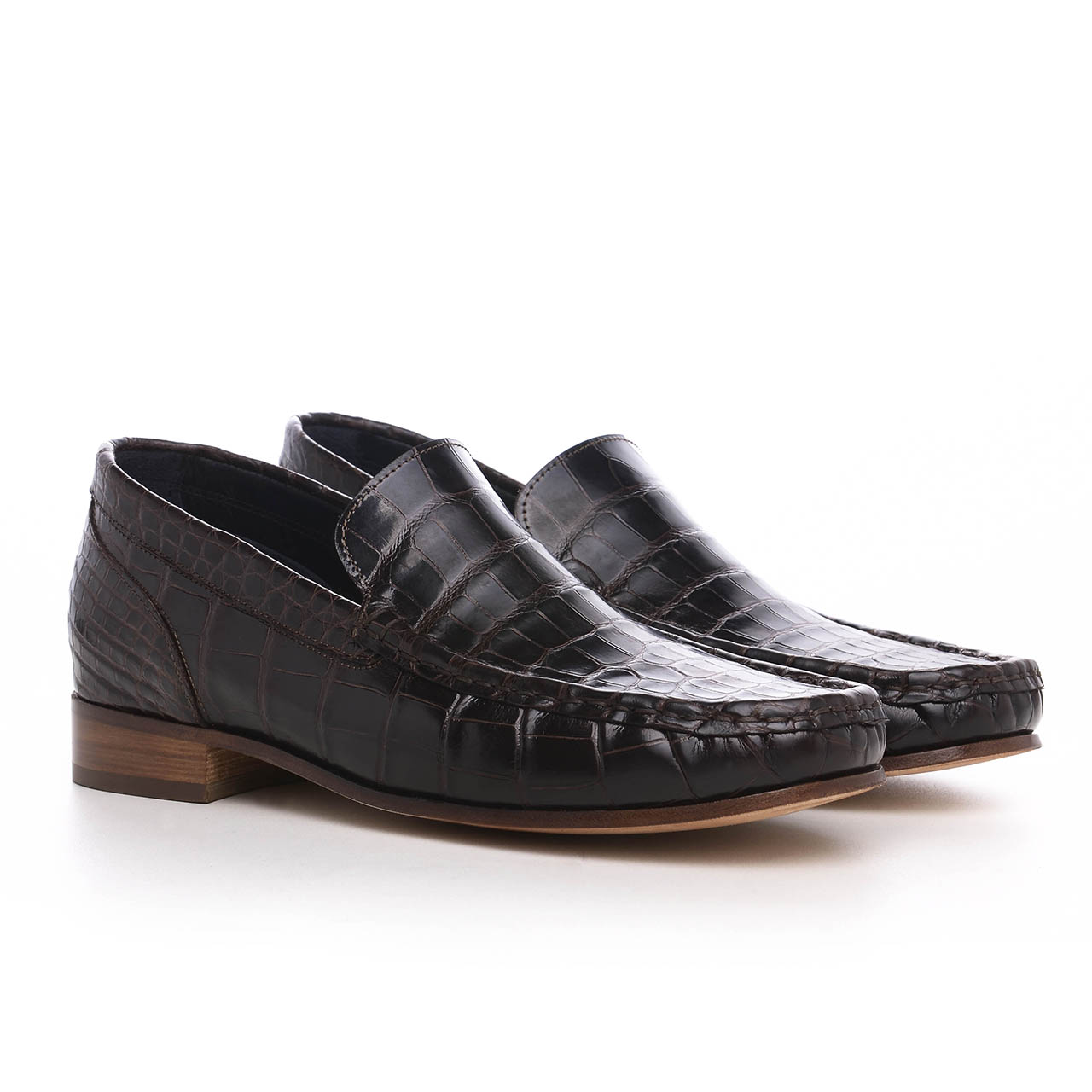 Cachemire - Elevator Loafers in Leather plus up to 2.6 inches