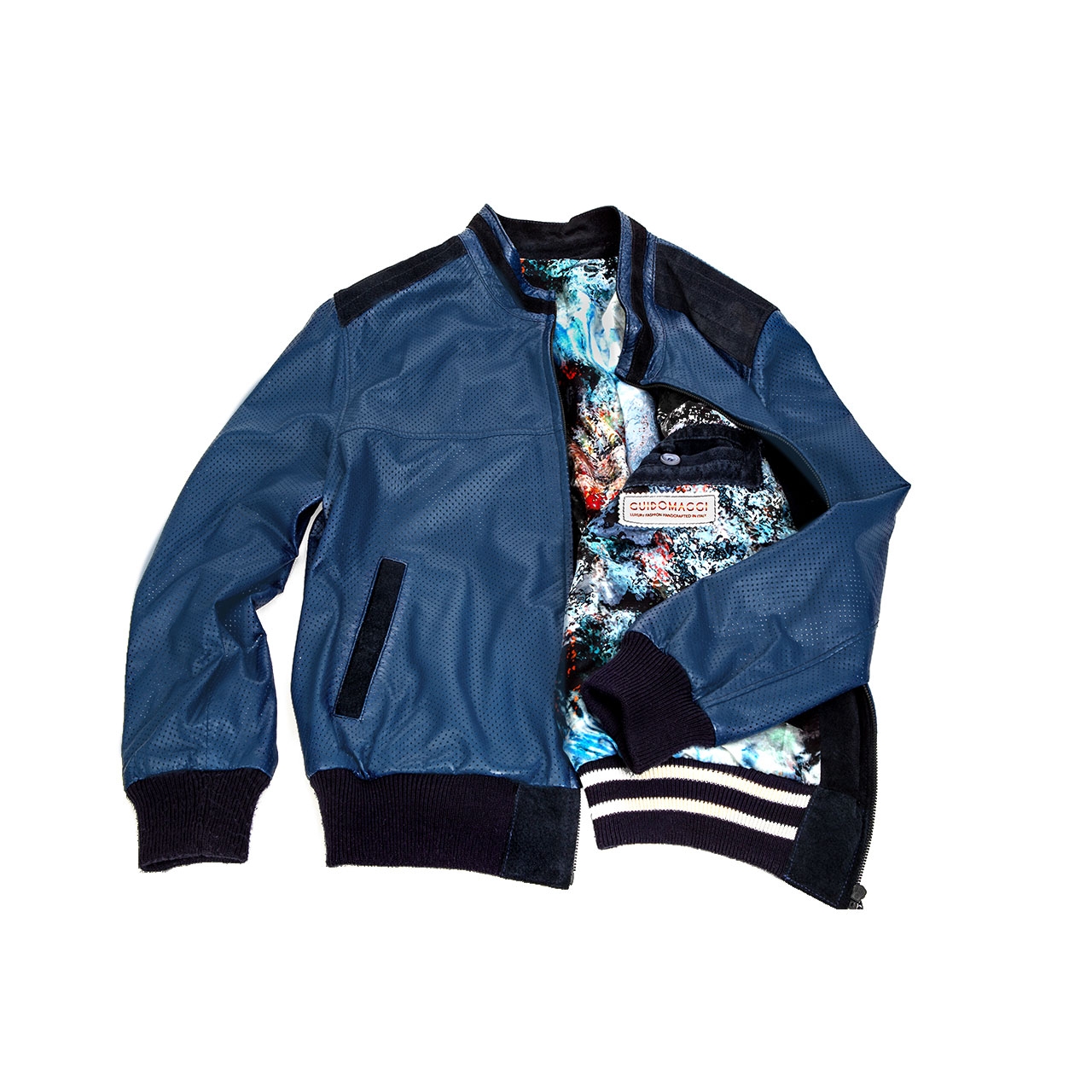 Kent - Veste en cuir Guidomaggi