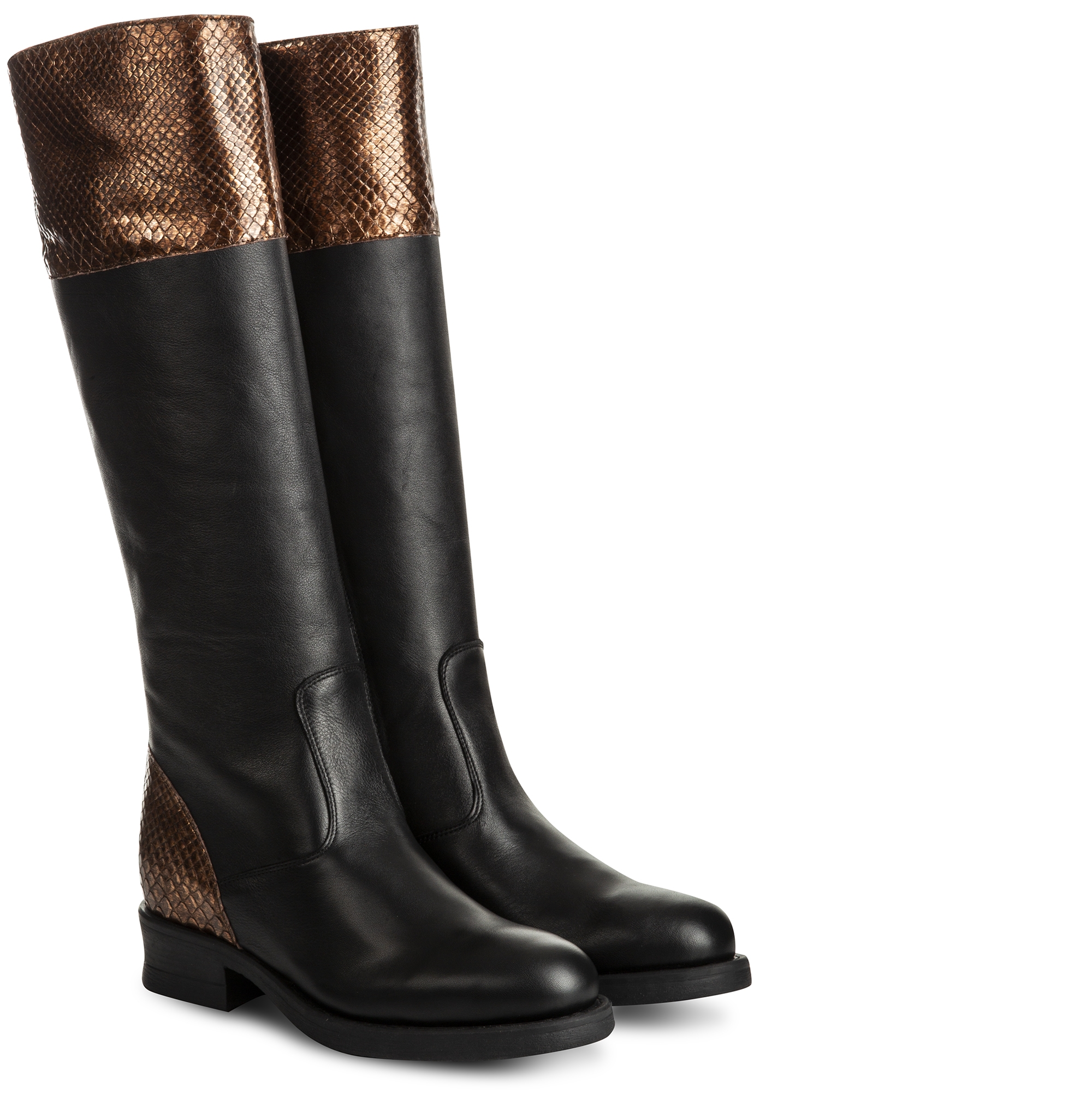  Nashua - Elevator Boots in Mix of leathers from 2.4 to 3.1 inches
