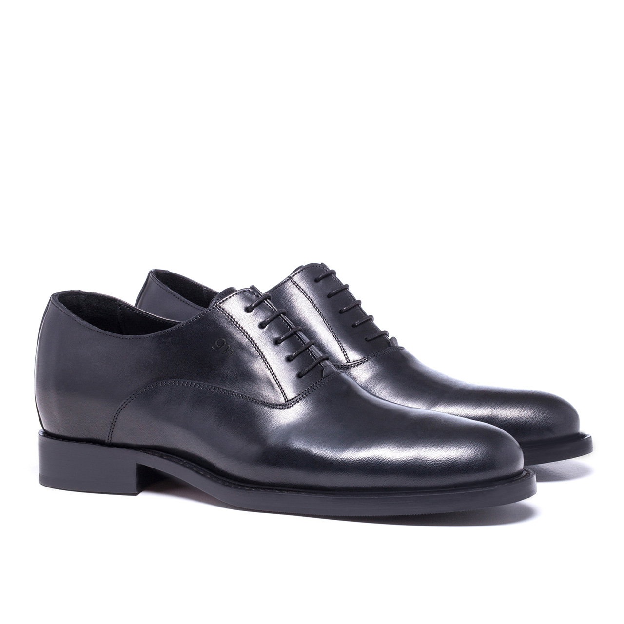 Rue Saint-Honoré - Elevator Shoes in Cordovan Leather from 2.4 to 3.1 inches