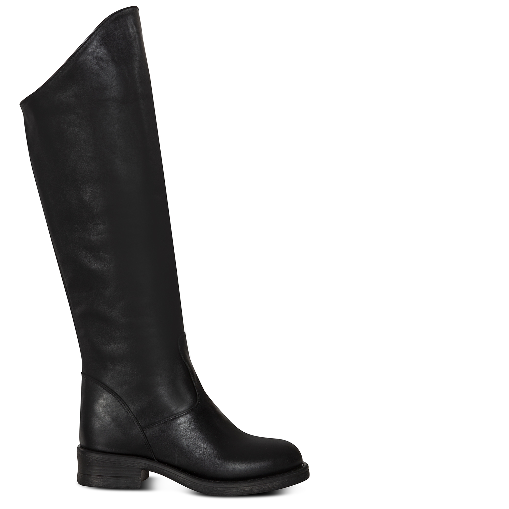 Amy - Elevator Boots in Mix of leathers from 2.4 to 3.1 inches