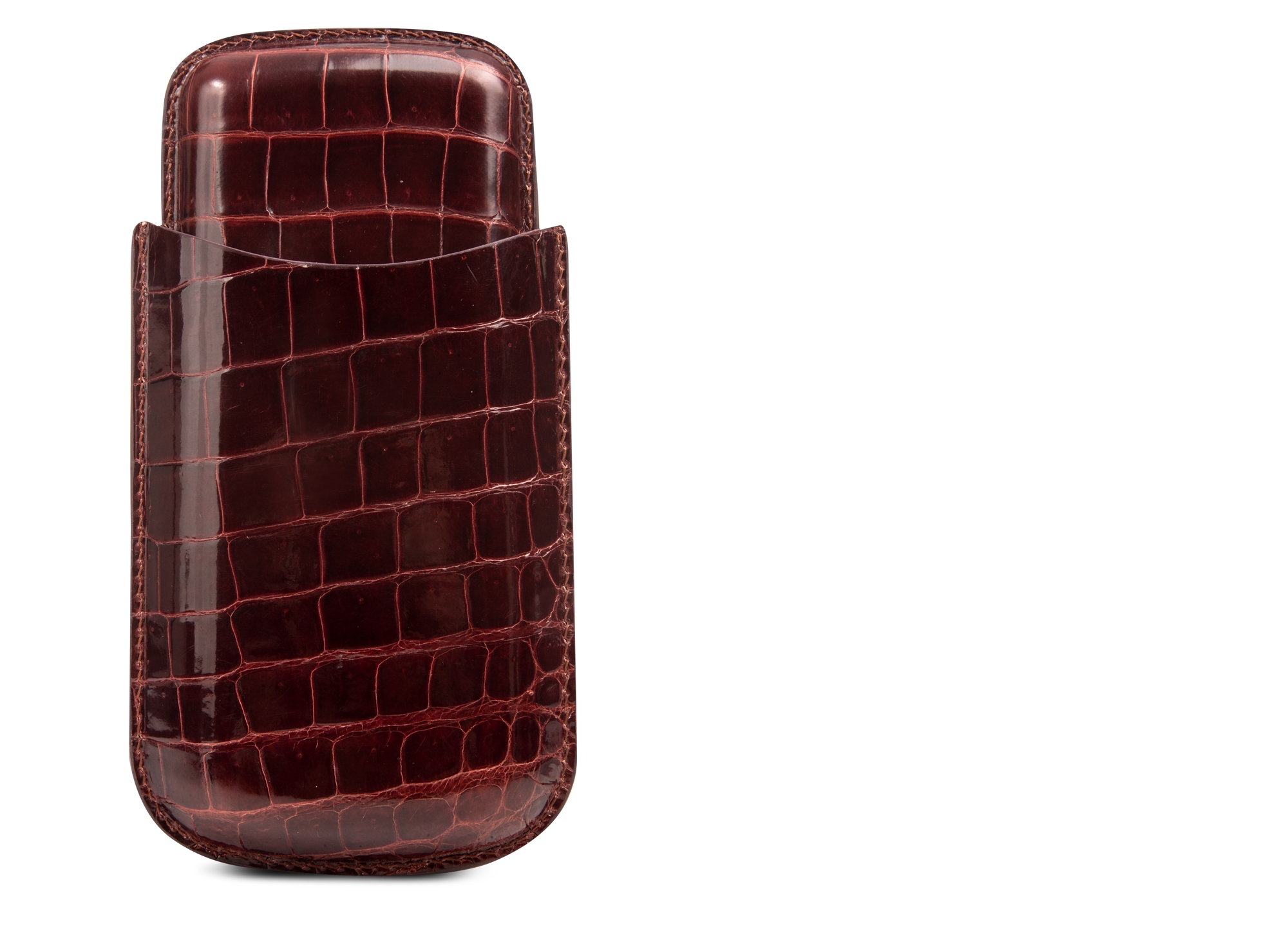  Prince - Cigare case in crocodile Leather