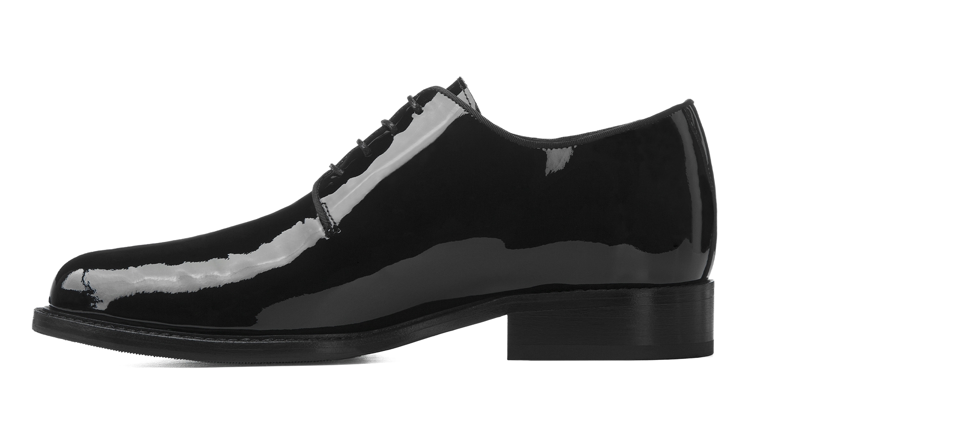 Churchill - Scarpe Classiche eleganti da uomo con rialzo in Pelle Vernice da 6 a 8 cm più alto