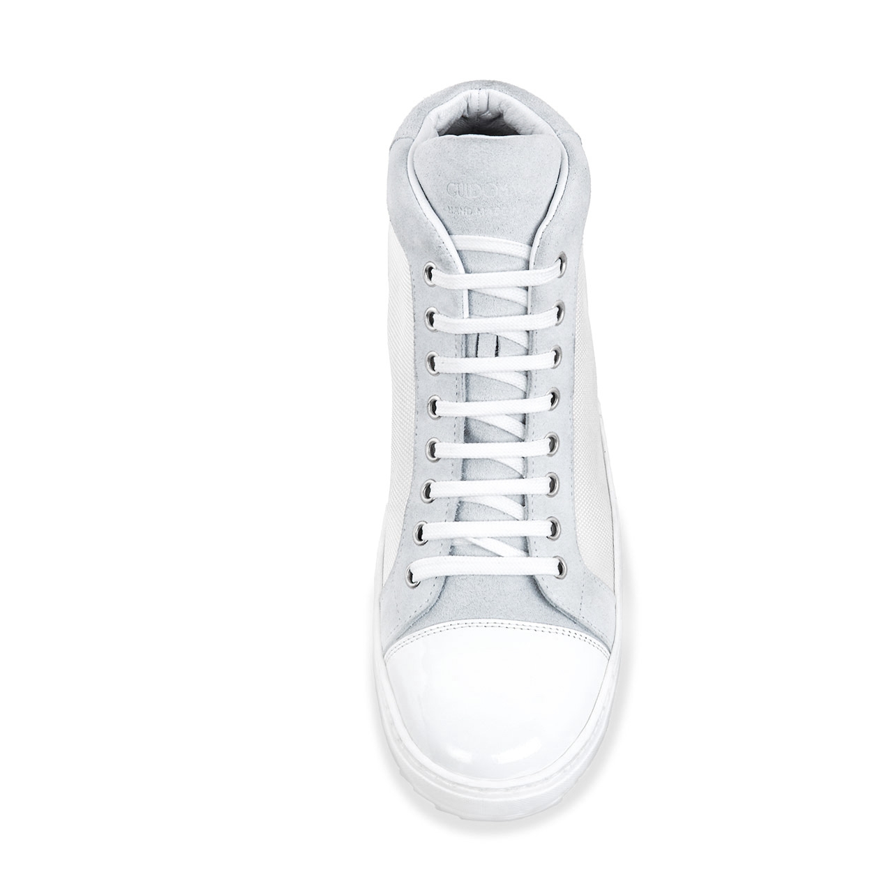 Indian Wells - Elevator Sneakers in Leather/fabric mix from 2.4 to 3.1 inches