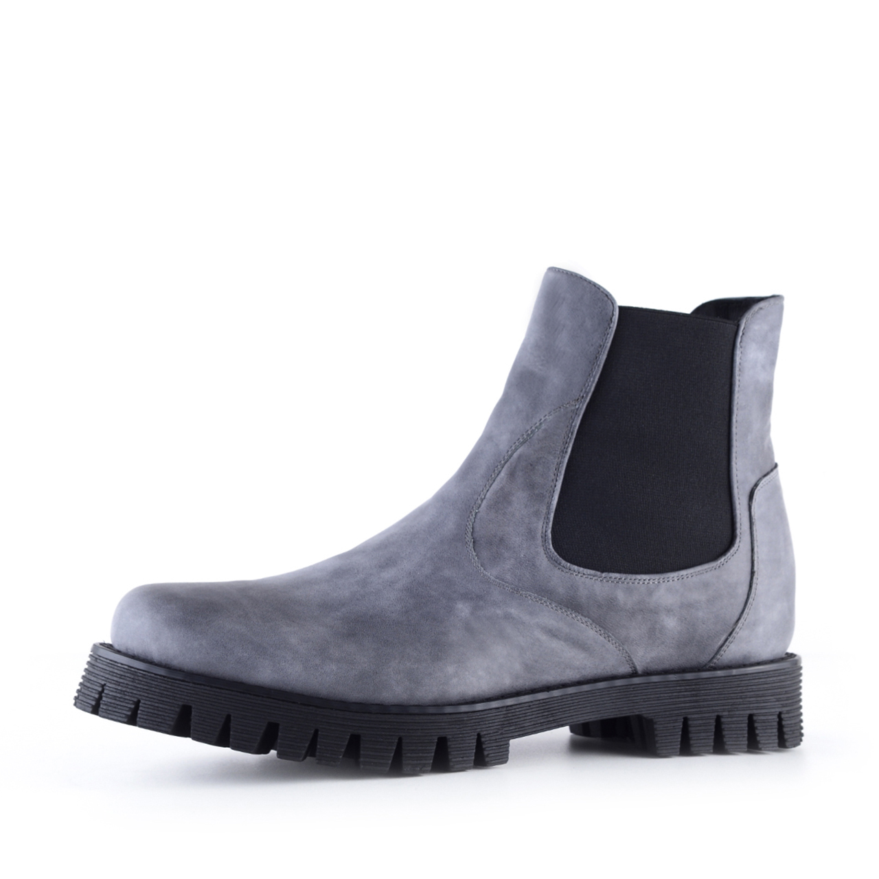 Camden - Stivali rialzanti uomo in Pelle Pieno Fiore da 6 a 10 cm più alto