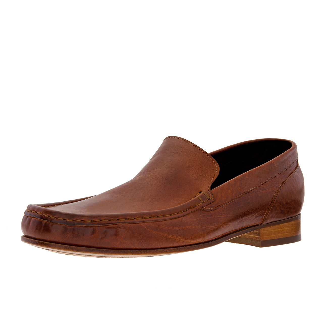 Delhi - Mocassins rehaussants en Cuir Cordovan jusqu'à 6,5 cm en plus